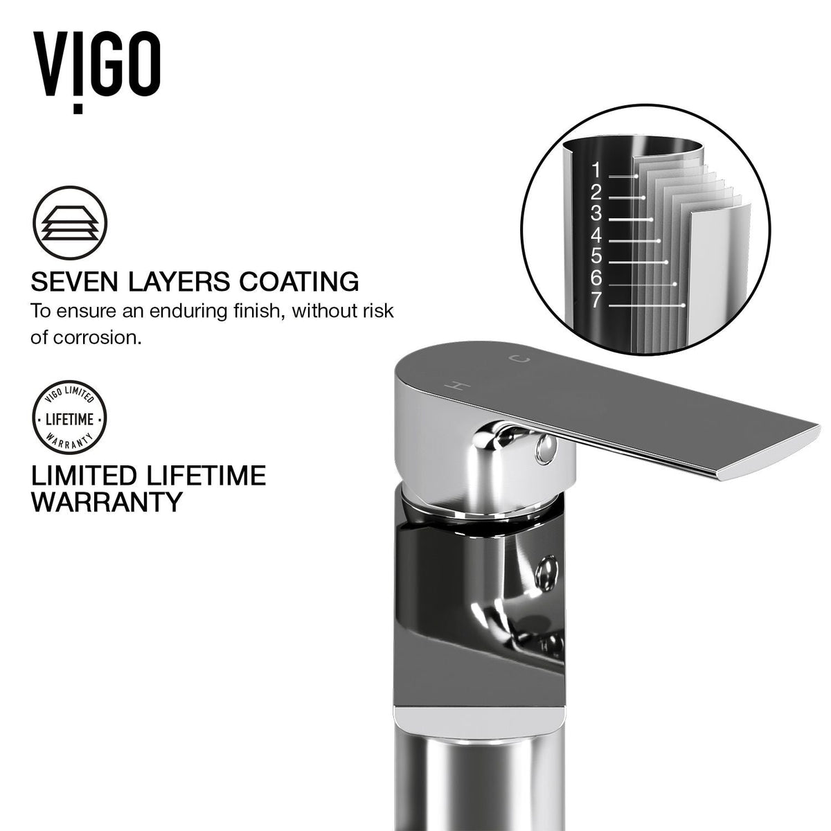 Davidson Single Handle Single Hole Bathroom Sink Faucet, WaterSense Certified, Chrome