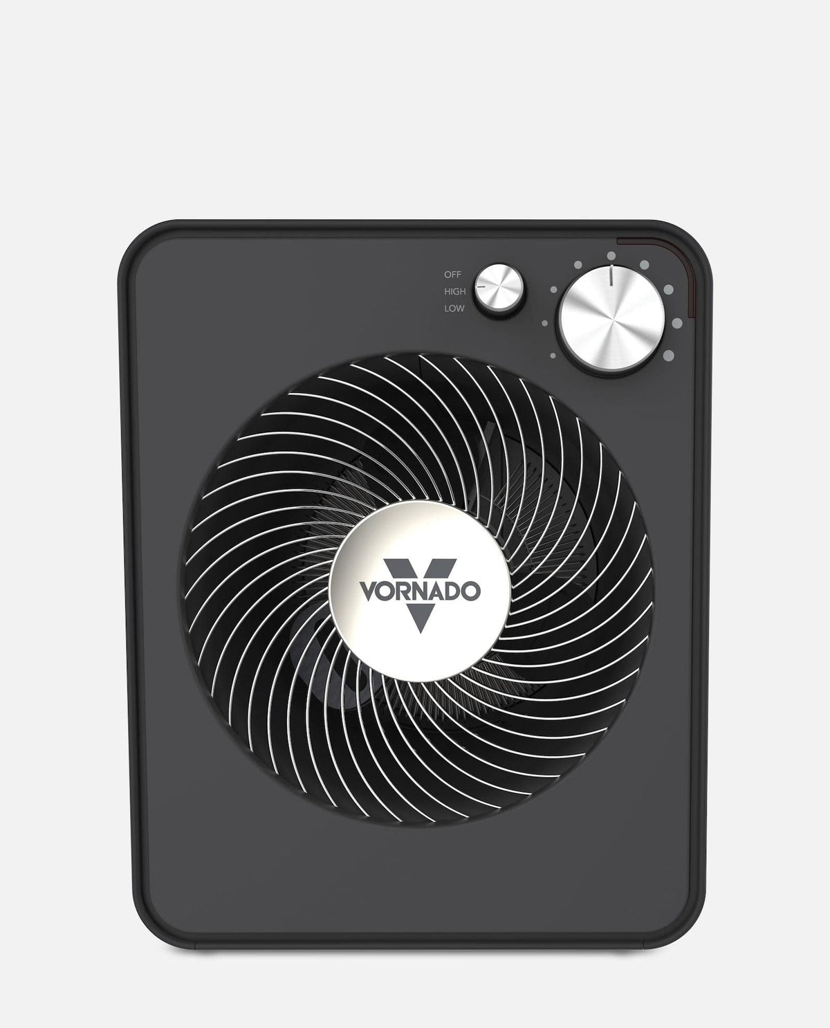VMHi300 Whole Room Metal Heater with Adjustable Thermostat, Storm Grey