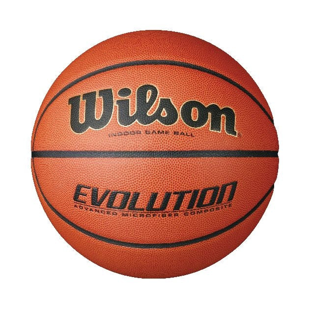 Evolution Indoor Composite Game Basketball, Official Size 7 (29.5-in)