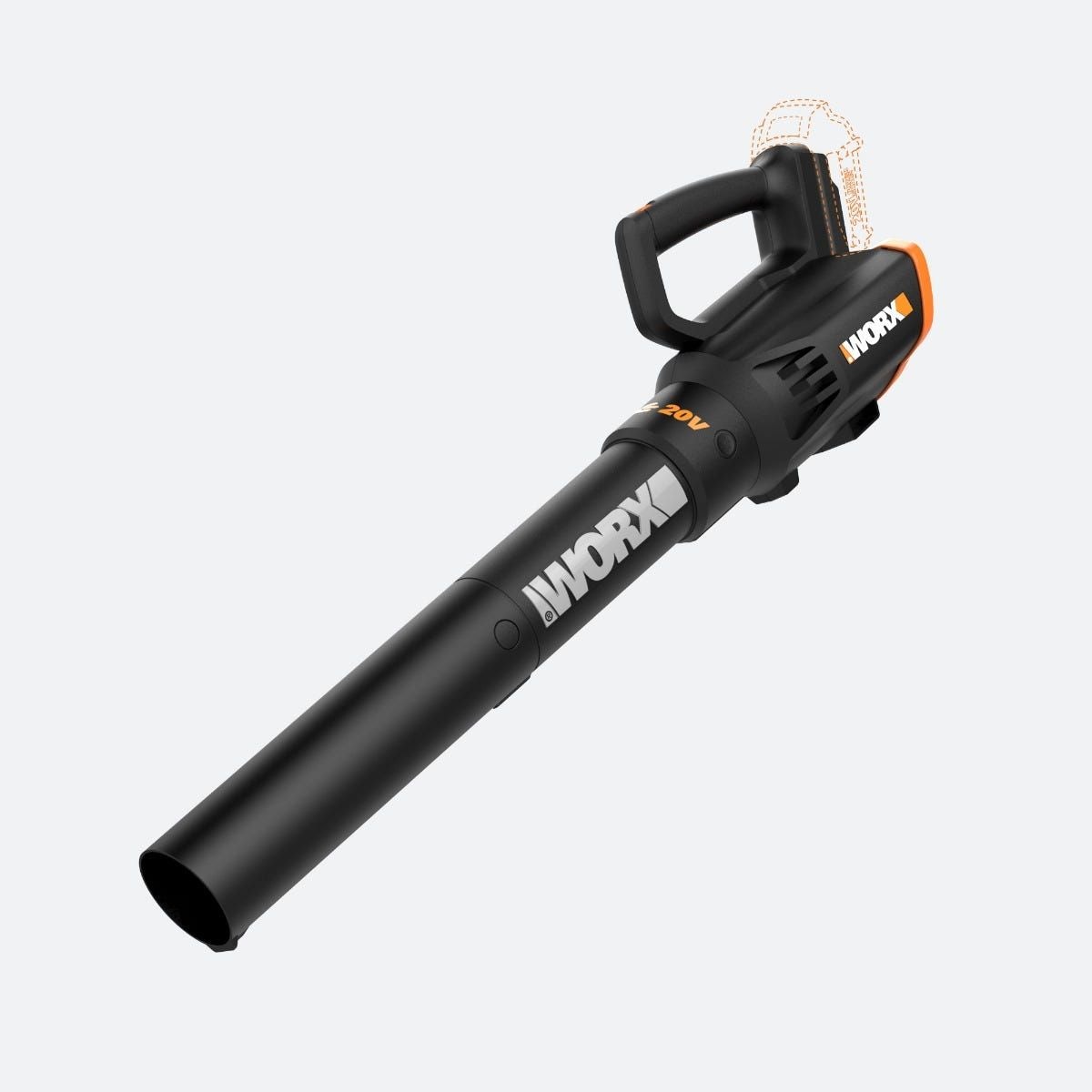 20V Power Share 360 CFM 75 MPH Leaf Blower (Tool only)
