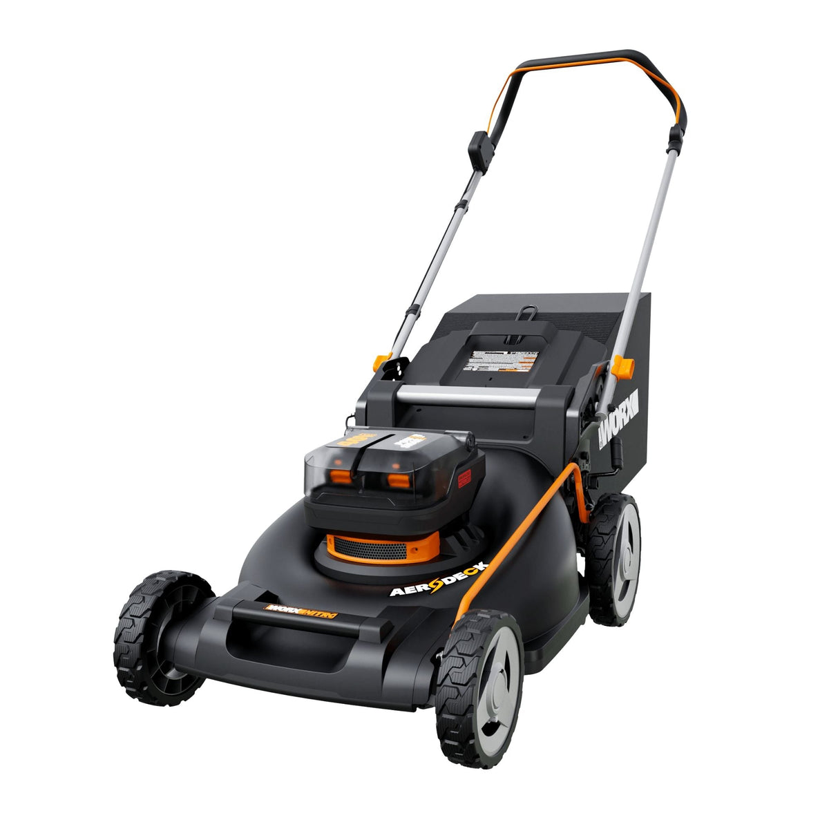 NITRO 3-in-1 40V Push Poly Mower with IntelliCut, 21-in