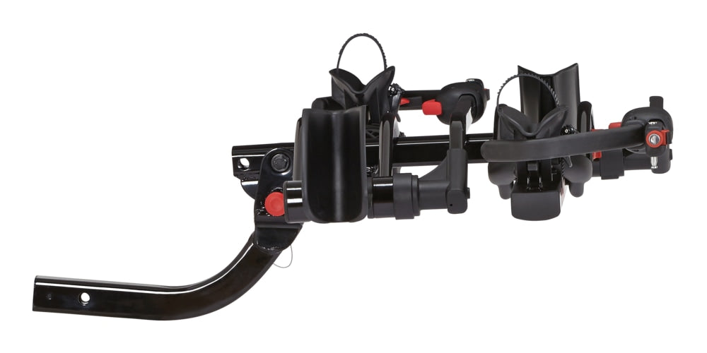 Holdup 2-Bike Platform Hitch Mount Bike Rack, Adjustable, Fits 2-in Receiver, Black