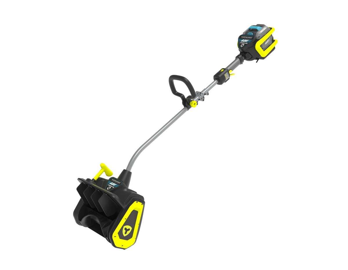 48V Brushless Cordless Snow Shovel with 4Ah Battery & Charger, 12-in