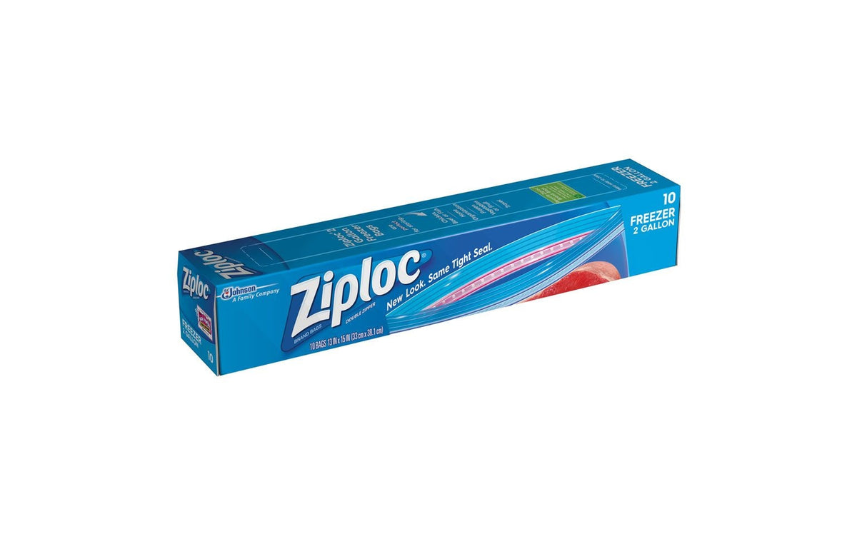 Extra Large Freezer Plastic Bags, 5.5-L, 10-pk
