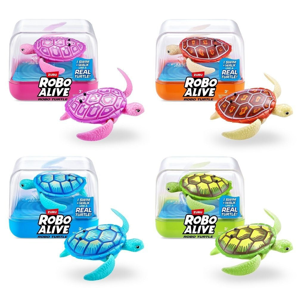 Robo Turtle Ultra-Realistic Robot Pet for Ages 4+