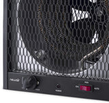 240v Portable Electric Garage Heater, Industrial Strength with Internal Thermostat and Carrying Handle, Heats 600 sq. ft. with 6-30R Plug, Perfect for Garages, Workshops and More