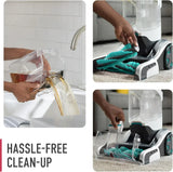 Hoover SmartWash Automatic Carpet Cleaner Machine, for Carpet and Upholstery, Deep Cleaning Carpet Shampooer, Carpet Deodorizer and Pet Stain Remover FH52000, Turquoise