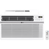 LG 8,000 BTU 340 Sq ft Window Air Conditioner with Remote Control, White, LW8016ER