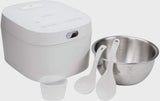 Buffalo White IH SMART COOKER, Rice Cooker and Warmer, 1 L, 5 cups of rice, Non-Coating inner pot, Efficient, Multiple function, Induction Heating...