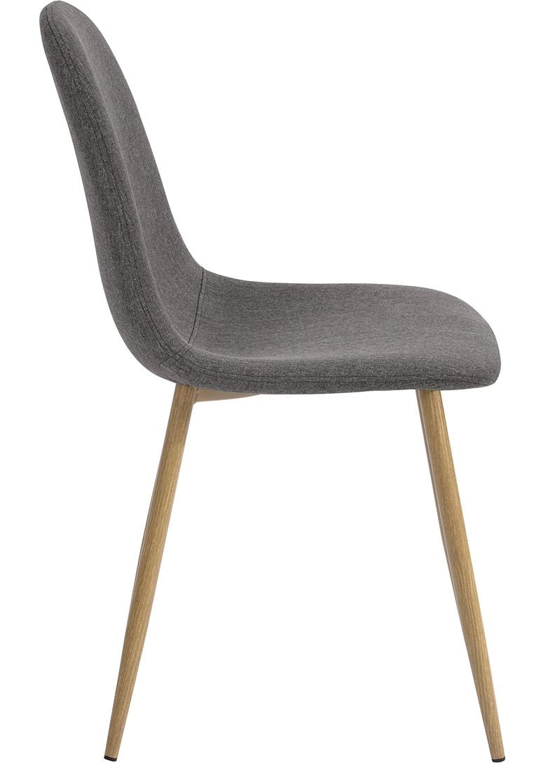39F Charlton Fabric Dining Chair, Grey