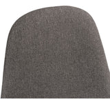 39F Charlton Fabric Dining Chair, Grey