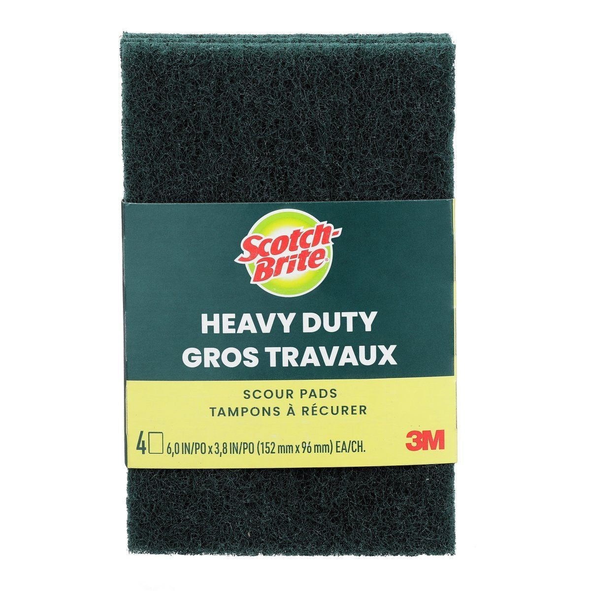 Heavy Duty Scour Pad, 4-pk
