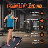 Cardio Flex Folding Treadmill Running Machine Dual Display Screen, 220 lbs. Capacity