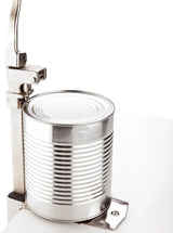 18-inch commercial can opener, 1 heavy-duty industrial can opener - with a fixed base design, ergonomic handle, can opener that can be fixed on the tabletop, built-in blade, suitable for opening food cans.