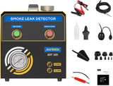 Smoke Machine Automotive Leak Detector,Evap Vacuum Smoke Diagnostic Tester,Pipeline Fuel Leakage Detector Compatible with 12V Vehicles