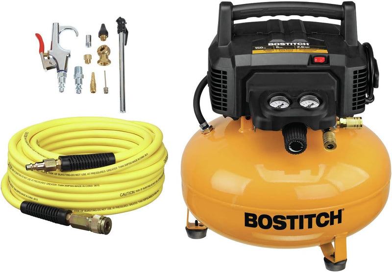 Air Compressor Combo Kit, 3-Tool (BTFP3KIT) 21.1 x 19.5 x 18 inches, Yellow H6557