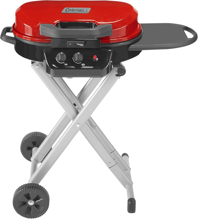 285 Portable Stand-Up Propane Grill - Grill with 3 Adjustable Burners, Instastart Ignition and 20,000 BTUs of Power - 285 Sq. In. Cooking Area V2208