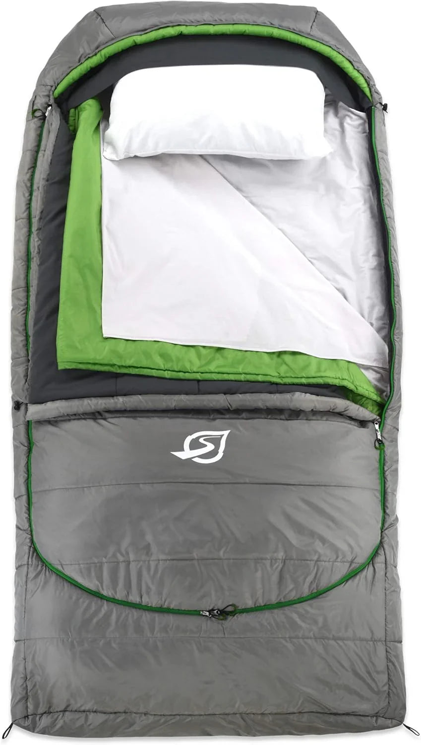 Adult Cloud-style sleeping bag - Adjustable multi-layer design, suitable for use in 3 to 4 seasons - Includes cotton bedding