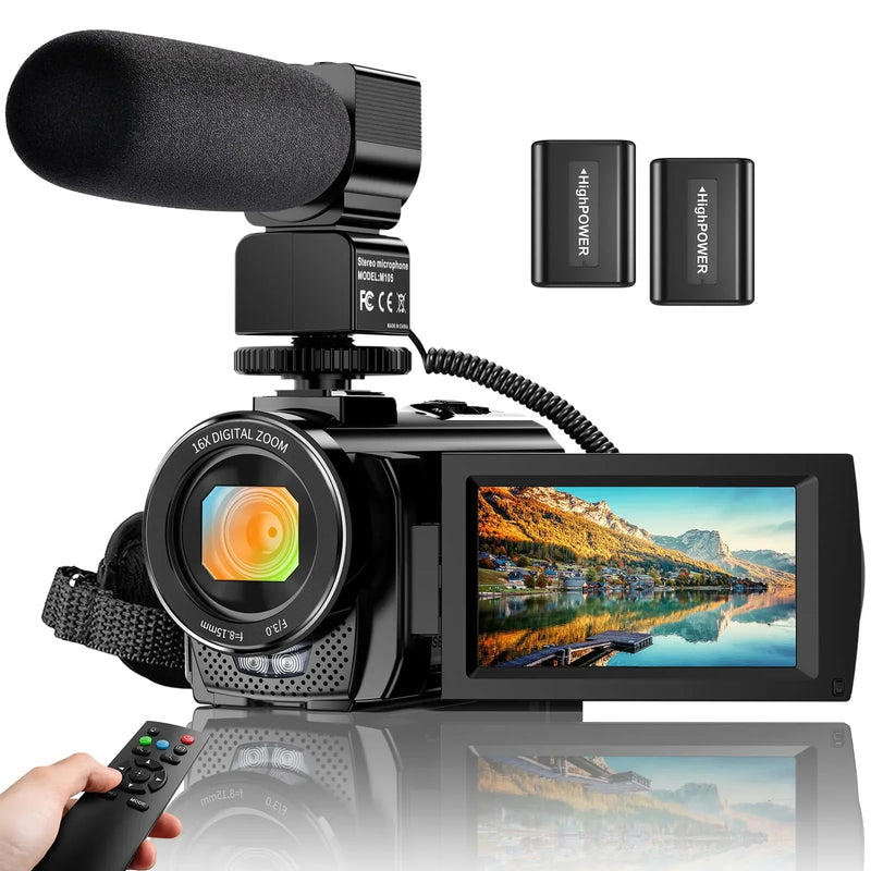 Video Camera Vlogging Camera Recorder FHD 1080P P3018