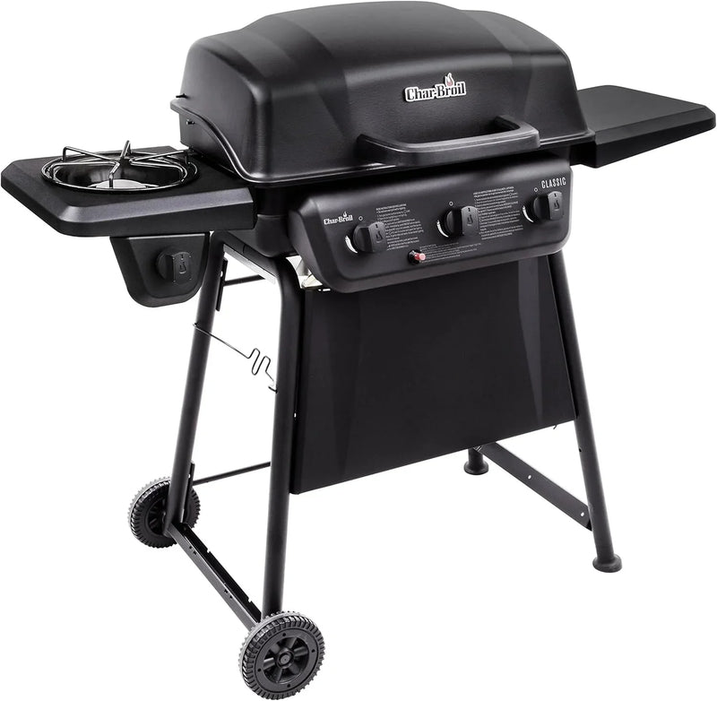 Convective 3-Burner with Side Burner Propane Gas Stainless Steel Grill D6561