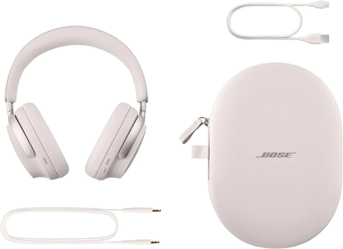 QuietComfort Ultra-Fantastic Wireless Headphones, wireless headphones, featuring spatial audio function, open ear-cup design with noise reduction and equipped with a microphone, with a maximum usage time of 24 hours, Moon Blue - Limited Edition colo
