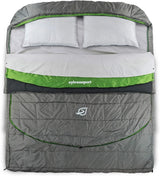 Adult Cloud-style sleeping bag - Adjustable multi-layer design, suitable for use in 3 to 4 seasons - Includes cotton bedding
