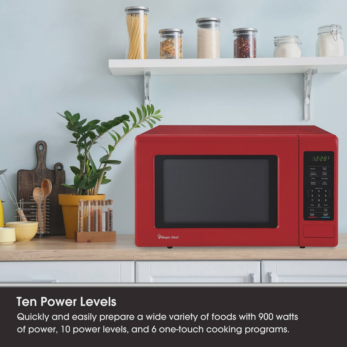 Magic Chef 0.9 cu ft Countertop Microwave Ovens in New Model