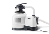 26651EG SX3000 Krystal Clear Sand Filter Pump for Above Ground Pools, 16in, Light gray