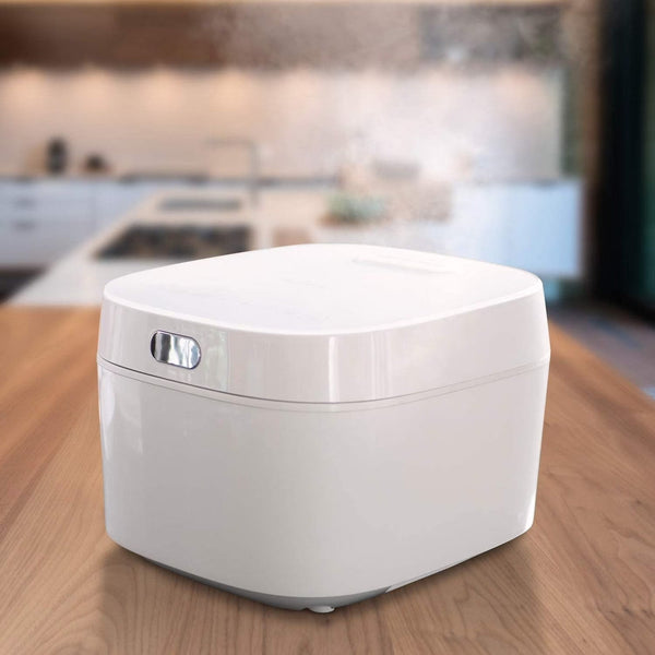 Buffalo White IH SMART COOKER, Rice Cooker and Warmer, 1 L, 5 cups of rice, Non-Coating inner pot, Efficient, Multiple function, Induction Heating... K2529