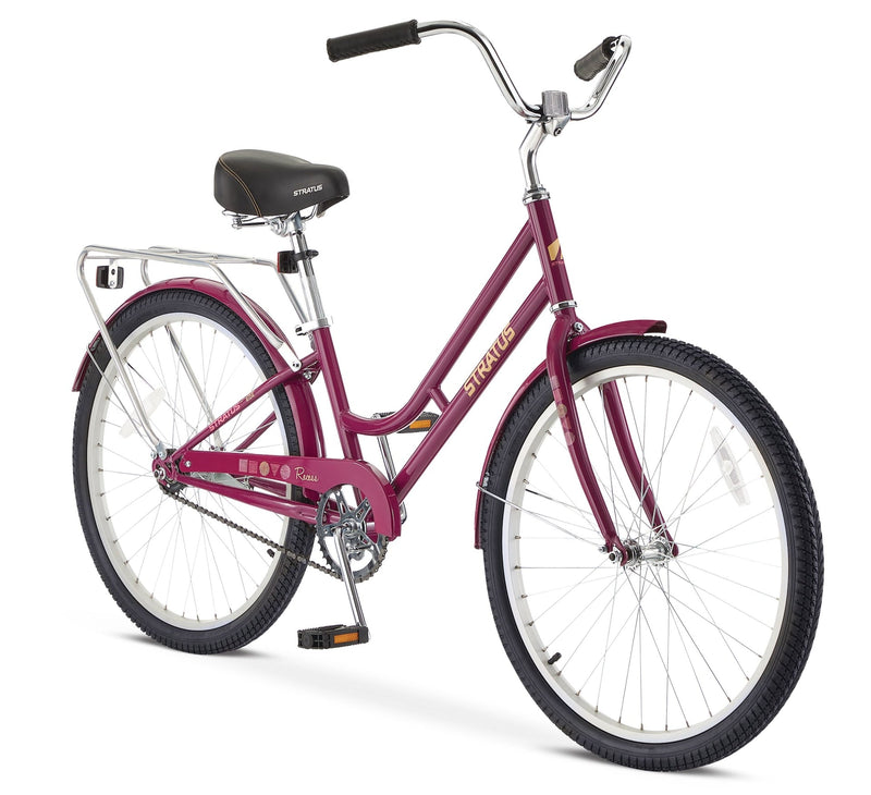 Adult Recess Bicycle, 24-in Wheel, Single Speed, Steel Frame, Purple I338