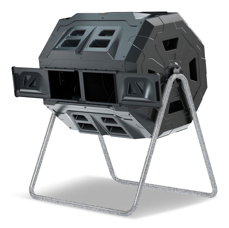 Tumbling Composter with Two Chambers L690