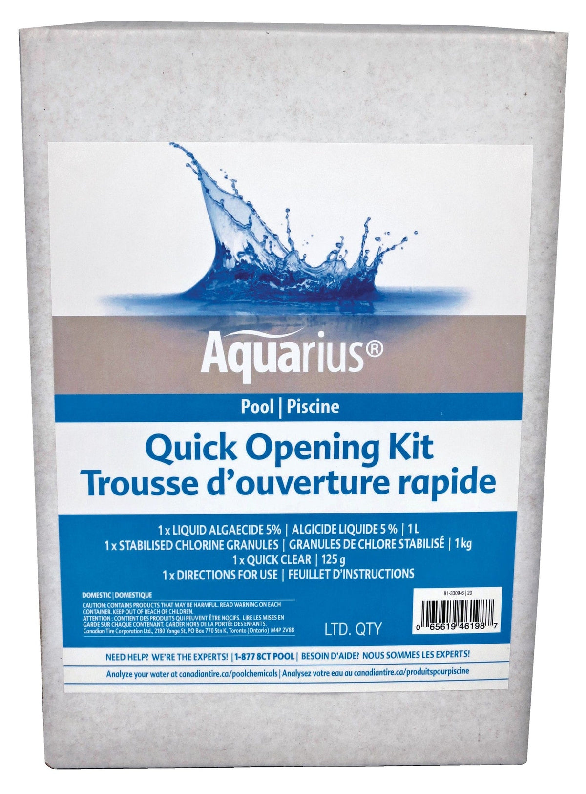 Aquarius Quick Pool Opening Kit, Above Ground Pools