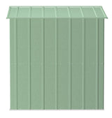 Arrow Classic Galvanized Steel Storage Shed, Sage Green, 8-ft x 6-ft