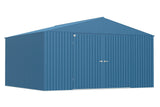 Arrow Elite 14x12-ft Blue Grey Corrosion-Resistant Steel Shed