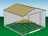 Arrow Floor Frame Kit for Arrow Elite 6x6-ft and 8x6-ft Sheds