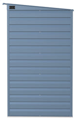 Arrow Select Galvanized Steel Storage Shed, Blue Grey, 10-ft x 4-ft