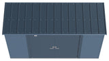 Arrow Select Galvanized Steel Storage Shed, Blue Grey, 10-ft x 4-ft