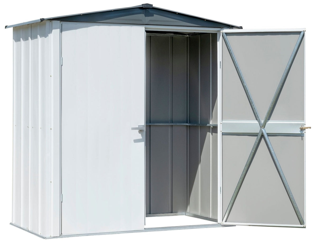 Arrow Spacemaker Patio Steel Storage Shed, 6-ft x 3-ft