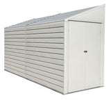 Arrow Yardsaver Electro Galvanized Steel Storage Shed, 4-ft x 10-ft