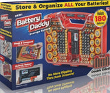 Ontel Battery Daddy 180 Battery Organizer and Storage Case