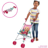 3-in-1 Kids' Doll Playset with 15 Accessories