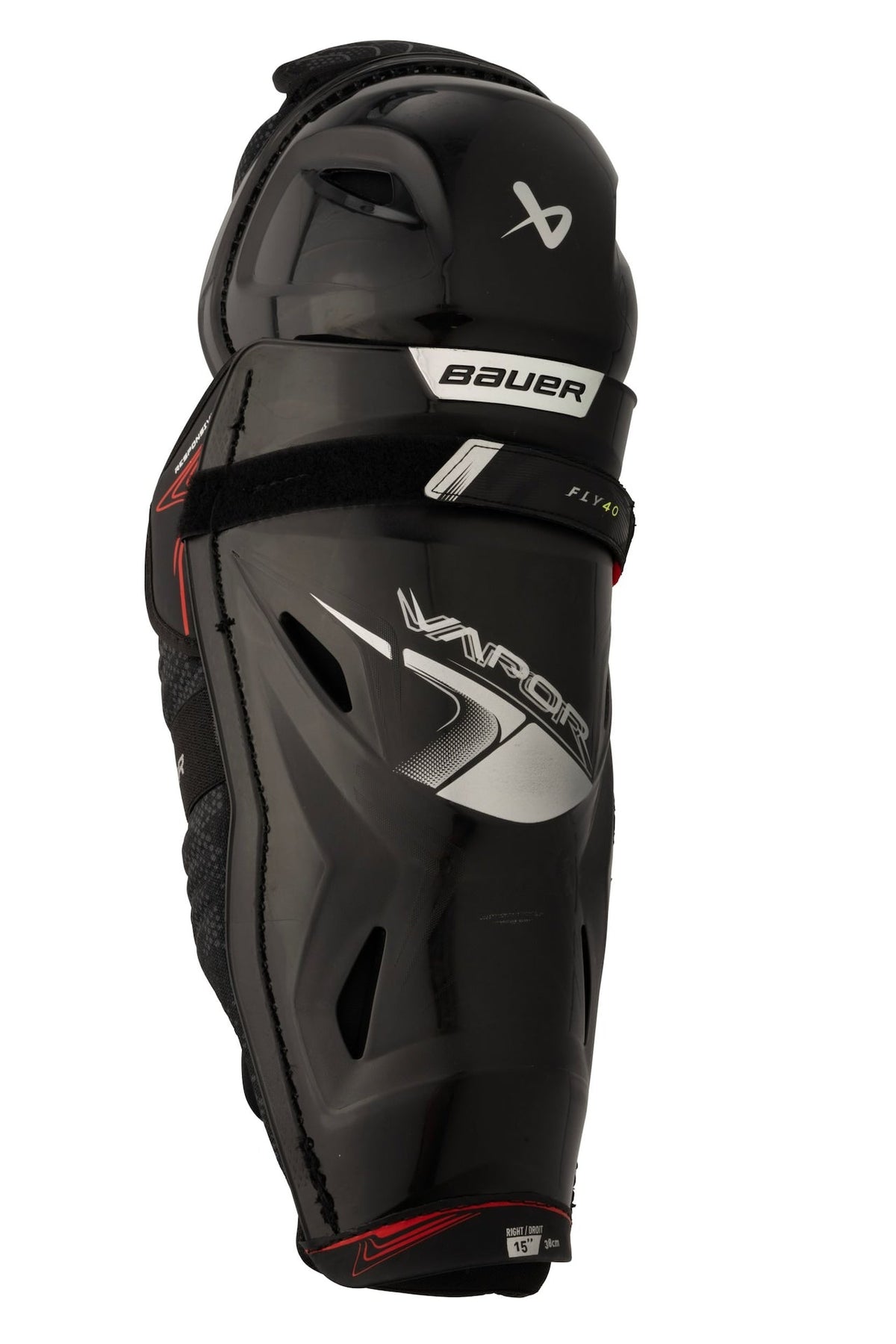 Vapor Fly40 Hockey Shin Guards, Senior, Assorted Sizes