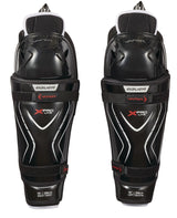 Vapor X Pro Lite Senior Hockey Shin Guards with Tapered Fit, Hyperlite HD Foam, Black
