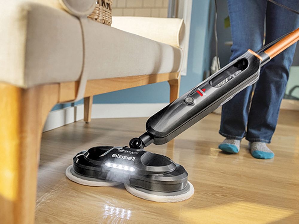 BISSELL SpinWave Smart Corded Steam Cleaner