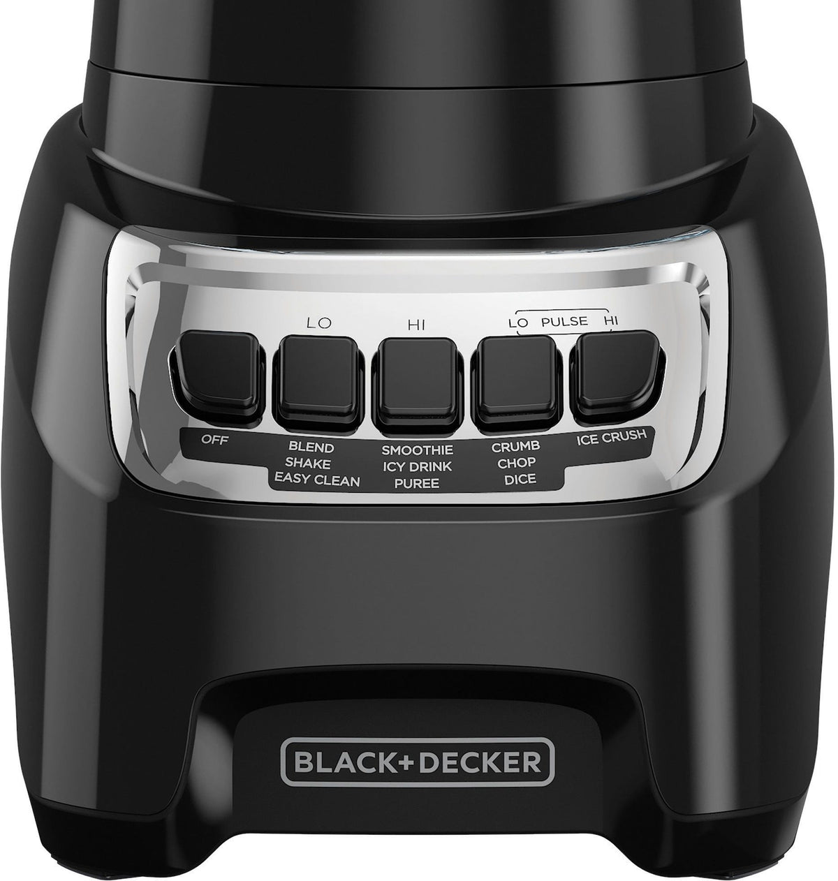 Blender Power Crush 4-Speed Piano Key, Black, 700W
