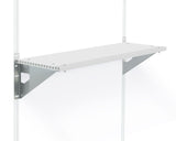Polycarbonate Shelf Kit with Steel Brackets, 30-kg