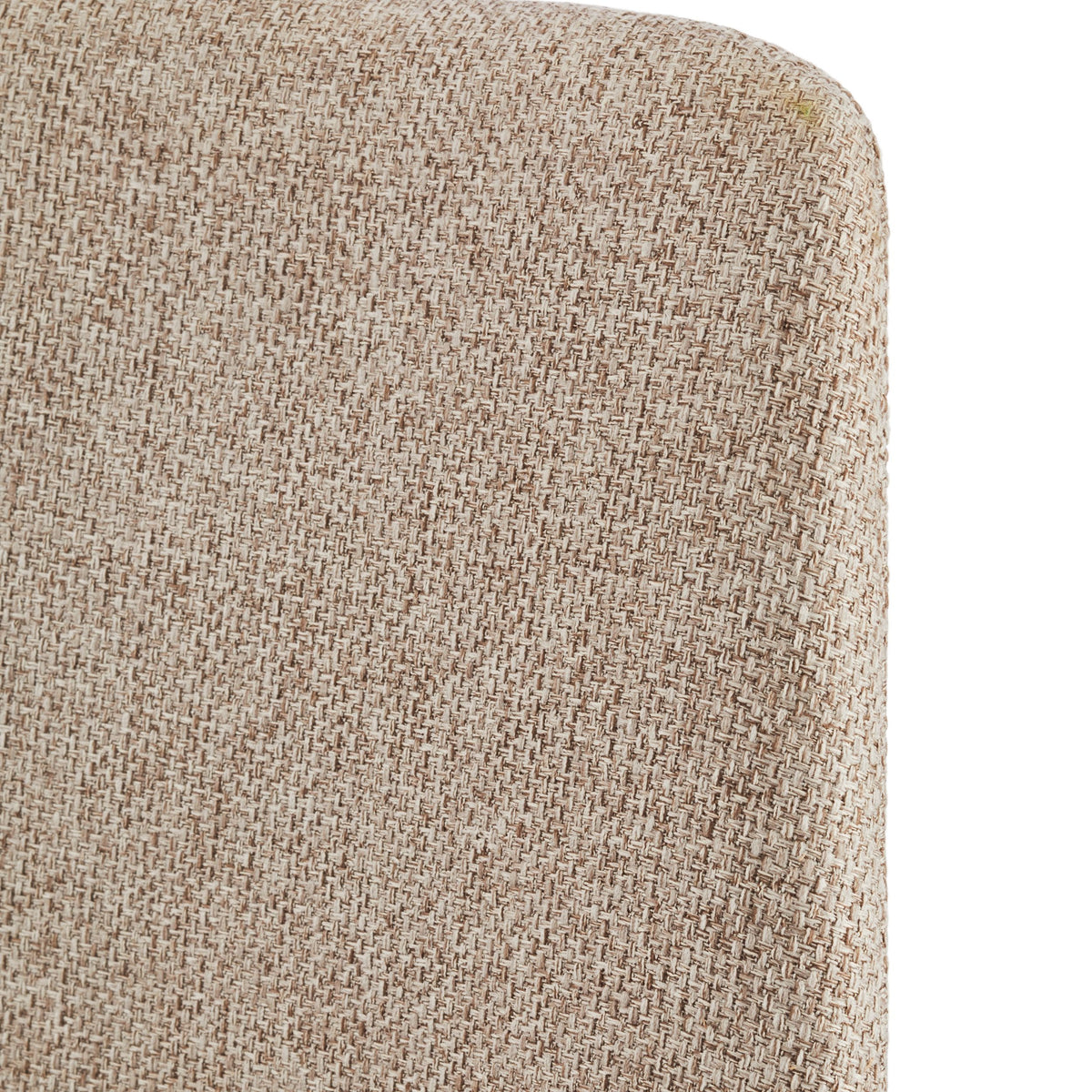 Canvas Scottie Modern Fabric Dining Chair, Dark Grey