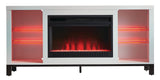 CANVAS Waldon Media Fireplace, 60-in