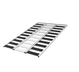 CargoMaster Aluminum Multi-Function Tri-Fold Snowmobile/ATV Ramp, 77 x 54-in, 1500-lb