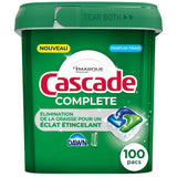 Cascade ActionPacs Complete Fresh Dishwasher Pods, 100-pk